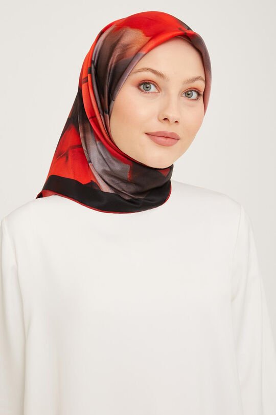 ARMİNE TİVİL İPEK EŞARP NOSTALJİ  9014-57