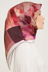 ARMİNE TİVİL İPEK EŞARP NOSTALJİ  9009-31