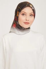 ARMİNE TİVİL İPEK EŞARP NOSTALJİ  9048-31