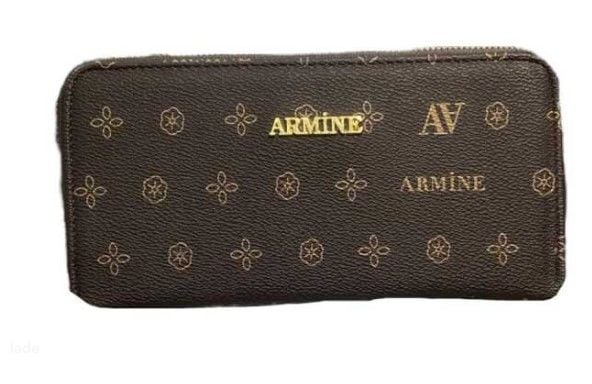 ARMİNE BAYAN ÇANTA C5 KAHVE BASKILI