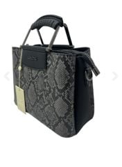 ARMİNE BAYAN ÇANTA 223 YILAN MODEL SİYAH