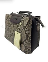 ARMİNE BAYAN ÇANTA 223 YILAN MODEL KAHVE