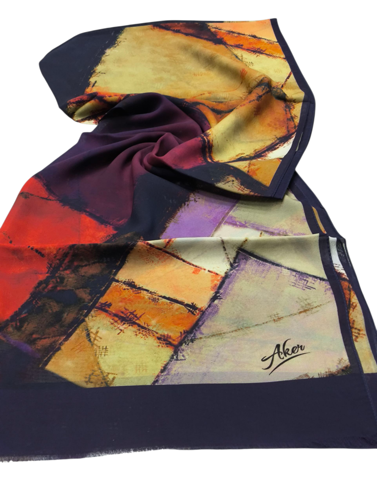 AKER ANGEL ETOL ŞAL LACİVERT  7487876-923