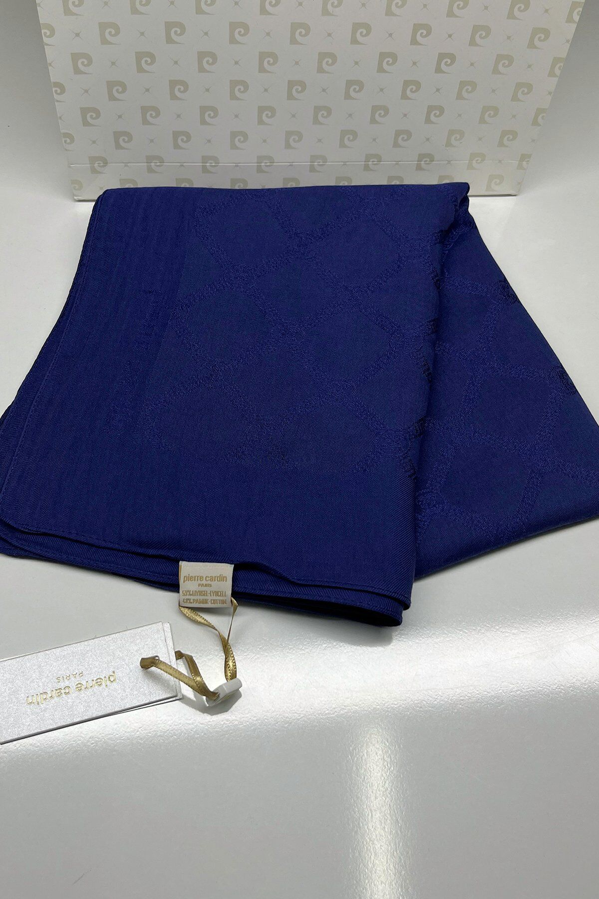 PİERRE CARDİN LYOCELL MONOGRAM ŞAL 1080800-921 LACİVERT