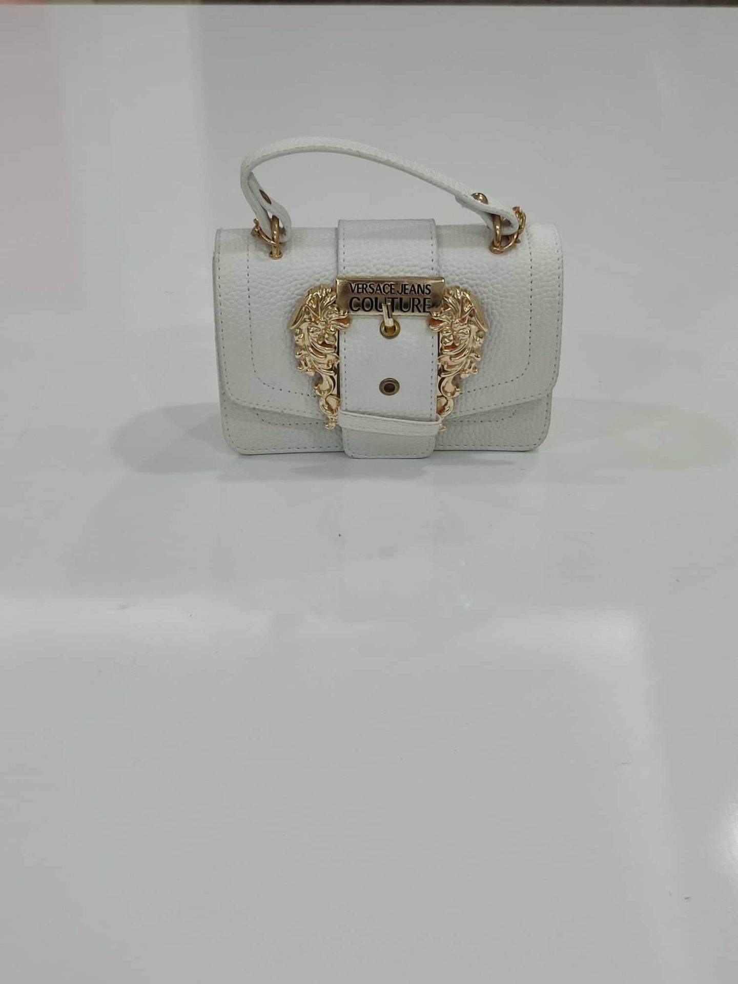VERSACE KÜÇÜK BOY ÇANTA BEYAZ