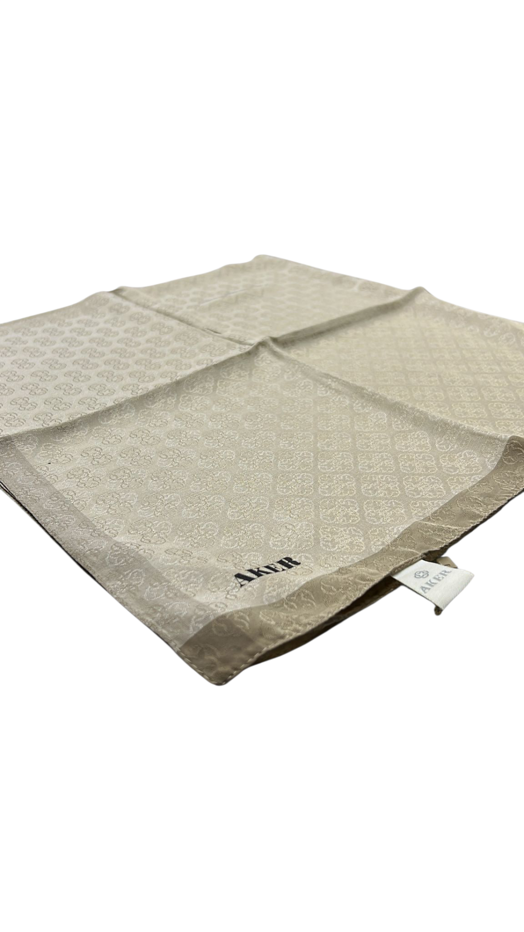 AKER MONOGRAM JAKAR EŞARP 6060950-934 KARAMEL