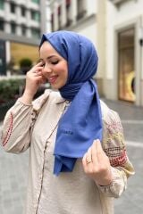 AKER COTTON ŞAL 1030800-922 İNDİGO