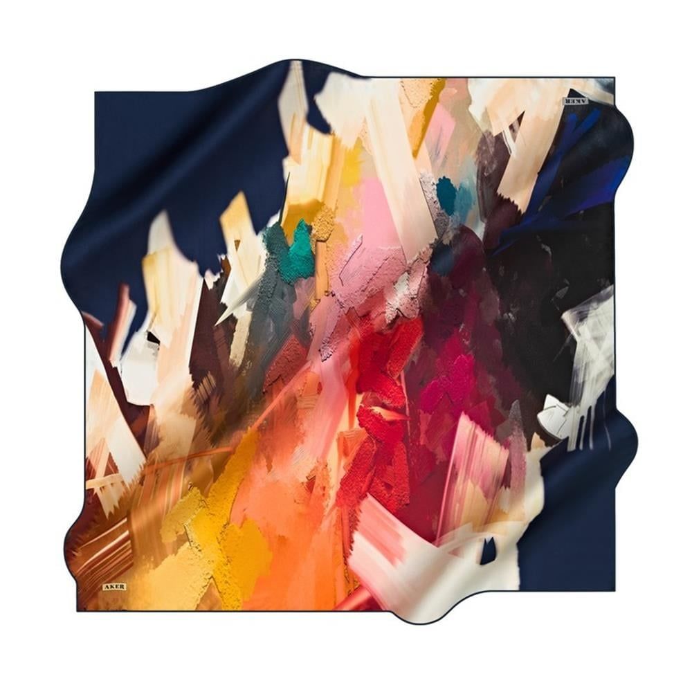 AKER NOSTALJİ SURA İPEK EŞARP 8674-321