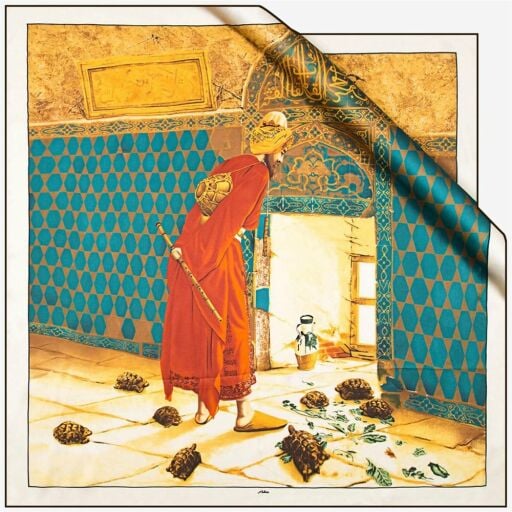 AKER OTTOMAN İPEK EŞARP 