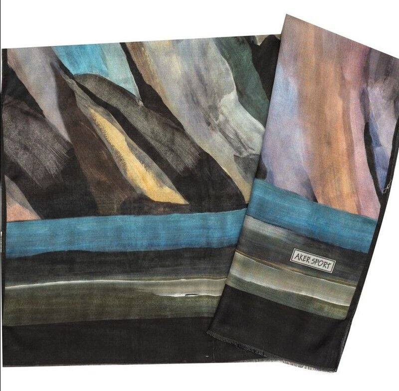 AKER SPORT WOOLTUCH ETOL  PAMUKLU ŞAL  7630251 7630-912