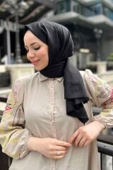 AKER COTTON ŞAL 1030800-911 SİYAH