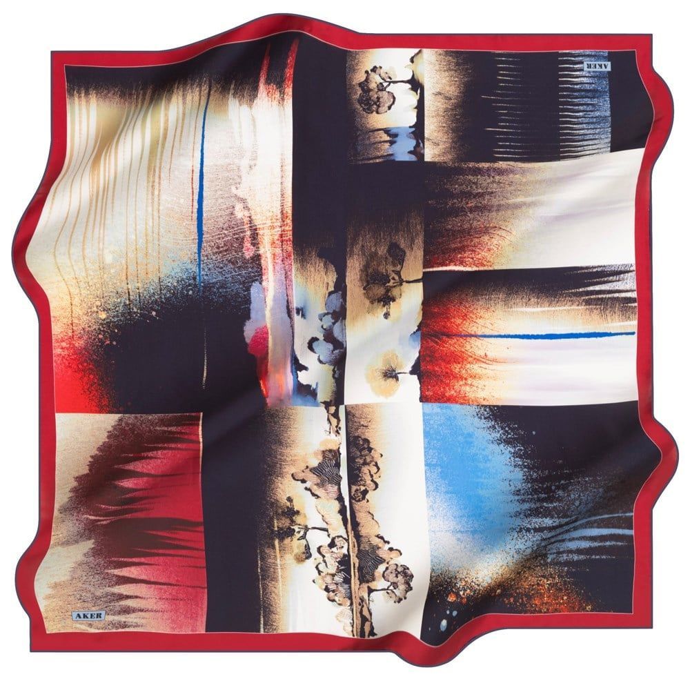 AKER TİVİL İPEK EŞARP 8237-922