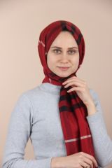 Burberry Şal Kırmızı