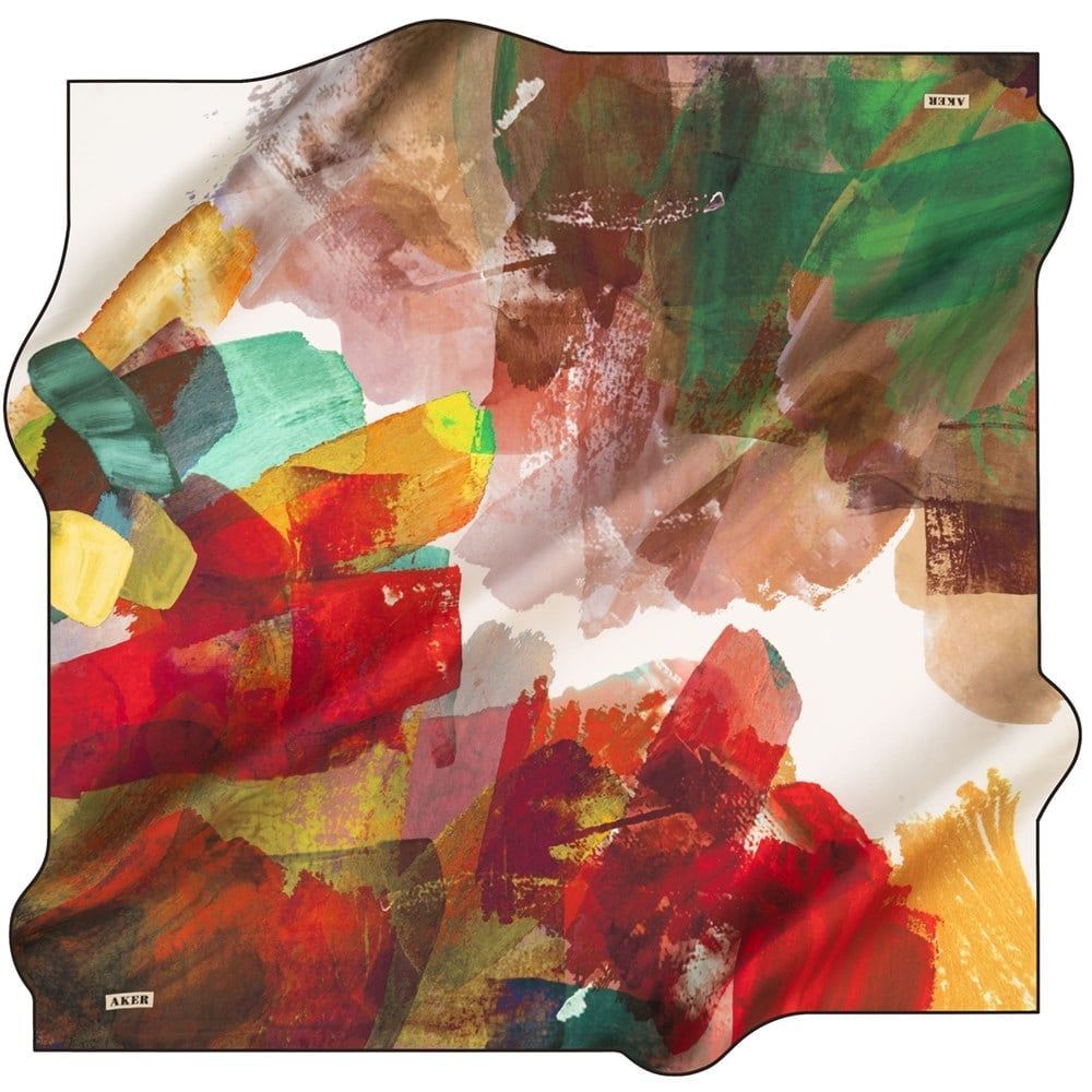 AKER NOSTALJİ SURA İPEK EŞARP 8289-312