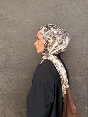 DİOR VUAL İPEK ŞAL KAHVE VİZON