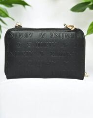 ARMİNE BAYAN ÇANTA 324 SİYAH LAZER