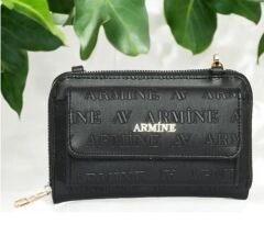 ARMİNE BAYAN ÇANTA 324 SİYAH LAZER