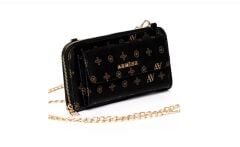 ARMİNE BAYAN ÇANTA 268 SİYAH LAZER