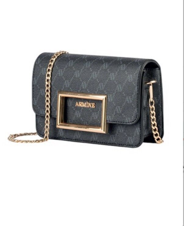 ARMİNE BAYAN ÇANTA 380 SİYAH NOKTALI