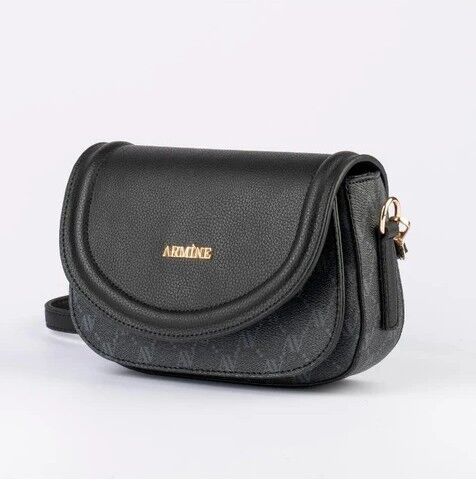 ARMİNE BAYAN ÇANTA 385 SİYAH NOKTALI
