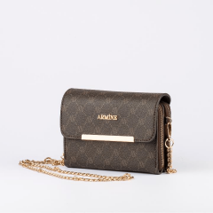 ARMİNE BAYAN ÇANTA 381 KAHVE NOKTALI