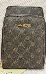 ARMİNE BAYAN ÇANTA 321 KAHVE NOKTALI