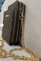 ARMİNE BAYAN ÇANTA 321 KAHVE NOKTALI