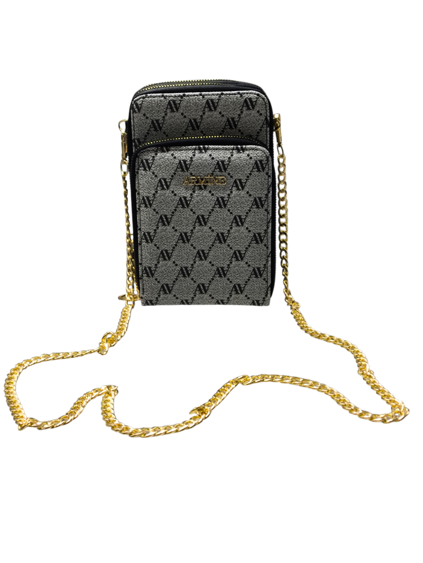 ARMİNE BAYAN ÇANTA 321 GRİ NOKTALI