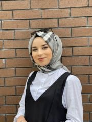 BURBERRY ŞAL GÜMÜŞ