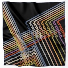 ARMİNE  İPEK EŞARP NOSTALJİ  8617-09