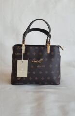 ARMİNE BAYAN ÇANTA 351 KAHVE BASKILI