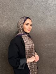 GUCCİ VUAL İPEK ŞAL G DESEN LACİVERT VİZON