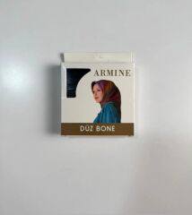 ARMİNE PENYE DİKİŞŞİZ BAĞLAMALI BONE SİYAH