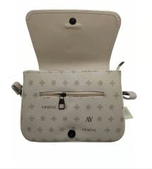 ARMİNE BAYAN ÇANTA 189 VİZON BASKILI