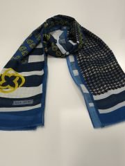 AKER SPORT PAMUKLU ŞAL LOGO MODEL MAVİ 7940-922