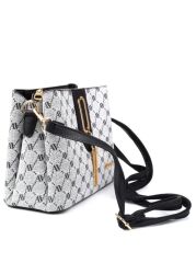 ARMİNE BAYAN ÇANTA 361 GRİ NOKTALI