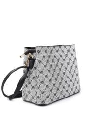 ARMİNE BAYAN ÇANTA 361 GRİ NOKTALI