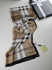 BURBERRY  VUAL İPEK ŞAL SİYAH GOLD