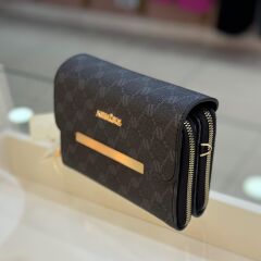 ARMİNE BAYAN ÇANTA 381 SİYAH  NOKTALI