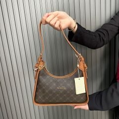 ARMİNE BAYAN ÇANTA 386 KAHVE NOKTALI