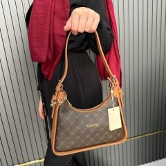 ARMİNE BAYAN ÇANTA 386 KAHVE NOKTALI