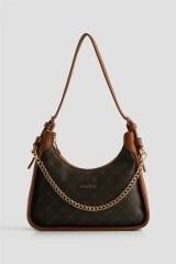 ARMİNE BAYAN ÇANTA 386 KAHVE NOKTALI