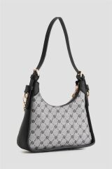 ARMİNE BAYAN ÇANTA 386 GRİ NOKTALI