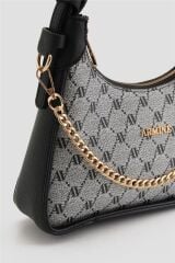 ARMİNE BAYAN ÇANTA 386 GRİ NOKTALI