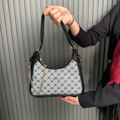 ARMİNE BAYAN ÇANTA 386 GRİ NOKTALI