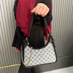 ARMİNE BAYAN ÇANTA 386 GRİ NOKTALI