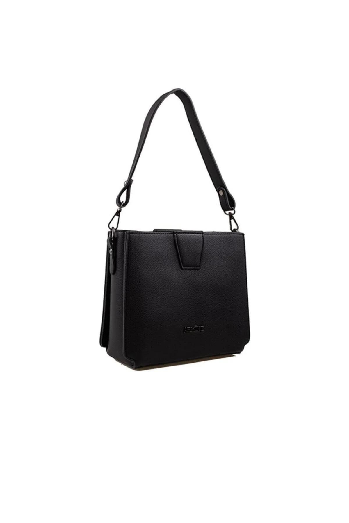 ARMİNE BAYAN ÇANTA 348 SİYAH PİA