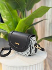 ARMİNE BAYAN ÇANTA 385 GRİ NOKTALI