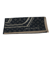 VUAL İPEK ŞAL LV MODEL SİYAH BEJ