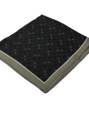 VUAL İPEK ŞAL G DESEN GRİ SİYAH